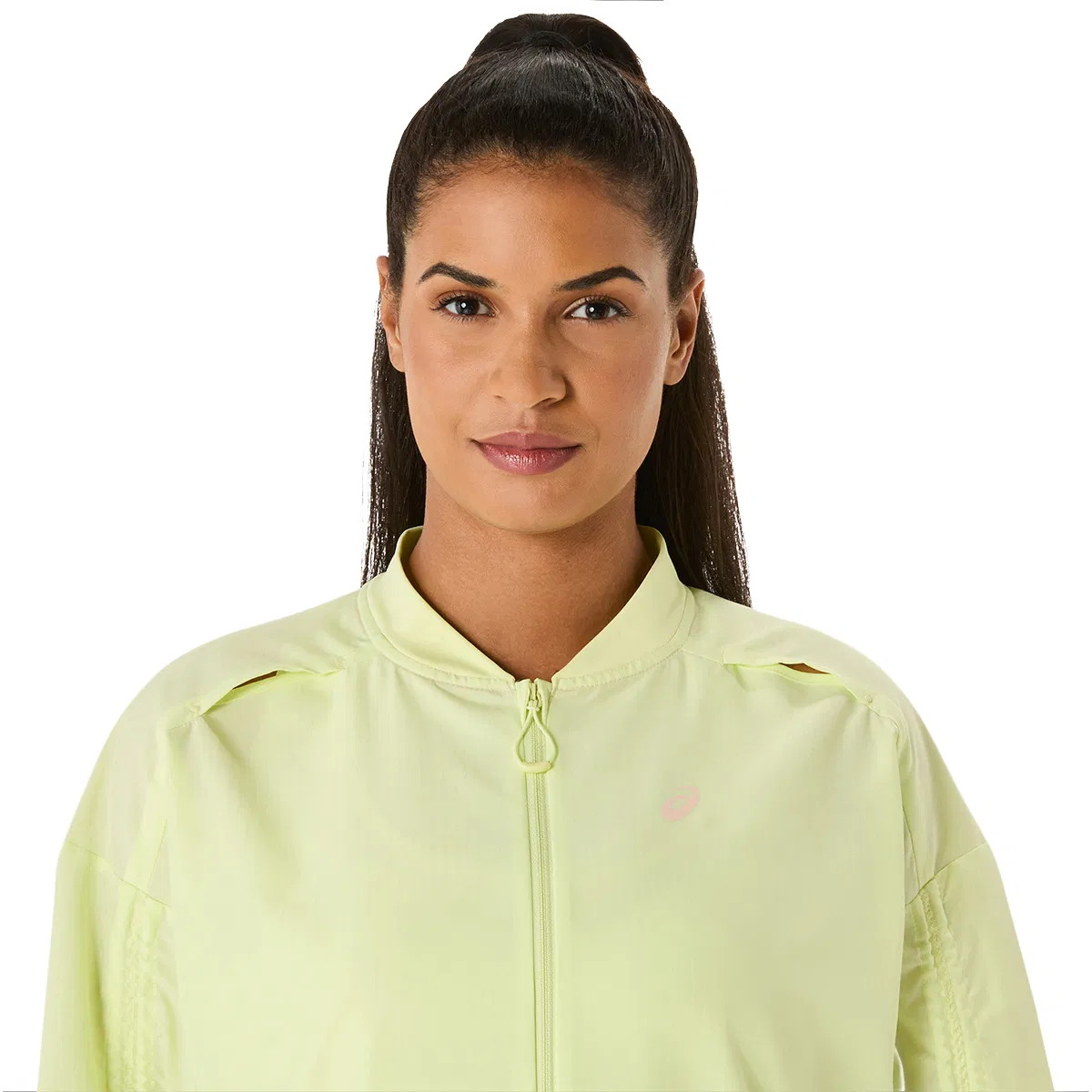 ASICS Nagino Run Løbejakke Dame HUDDLE YELLOW