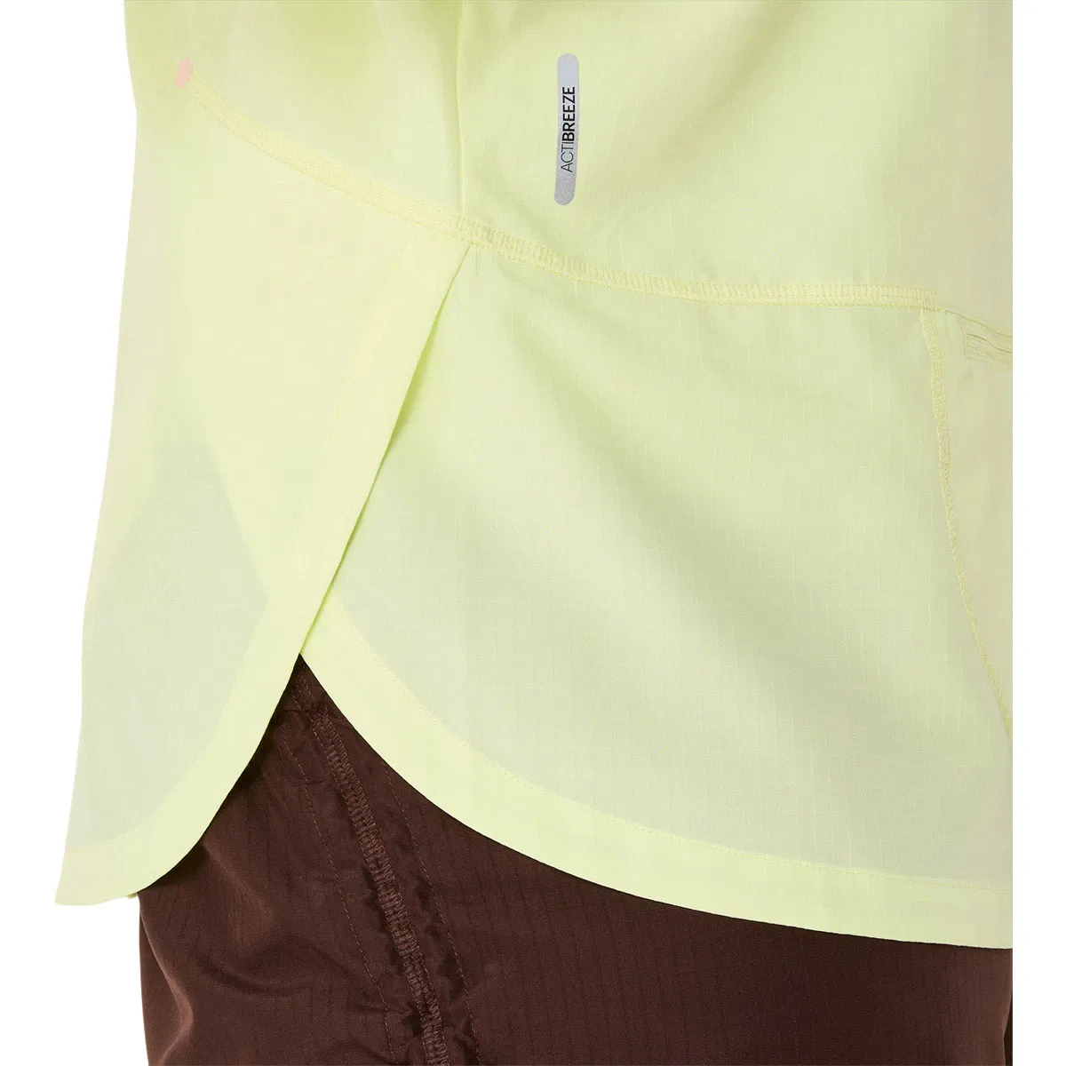 ASICS Nagino Run Løbejakke Dame HUDDLE YELLOW