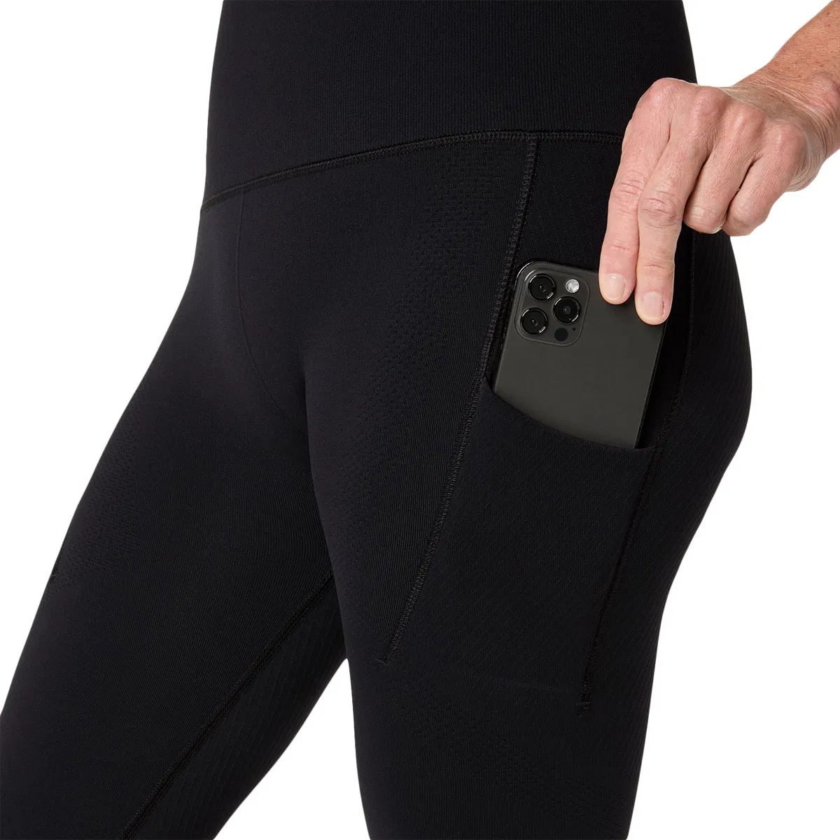 ASICS Road Seamless High Waist Træningstights Dame Black