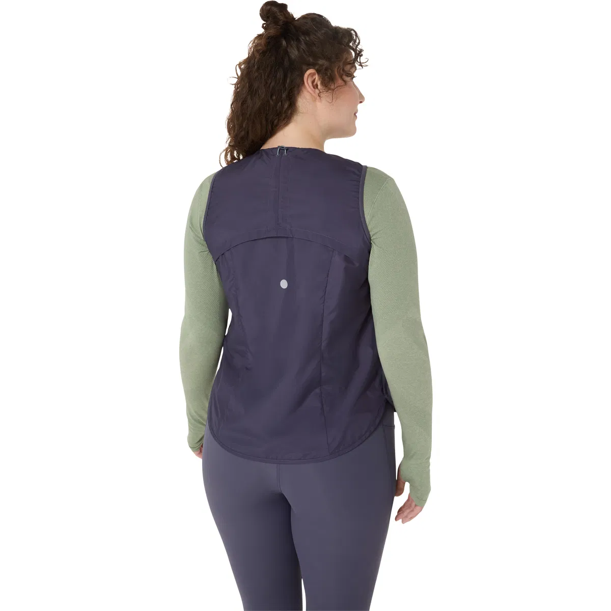 ASICS Nagino Run Padded Gilet Løbevest Dame Blue