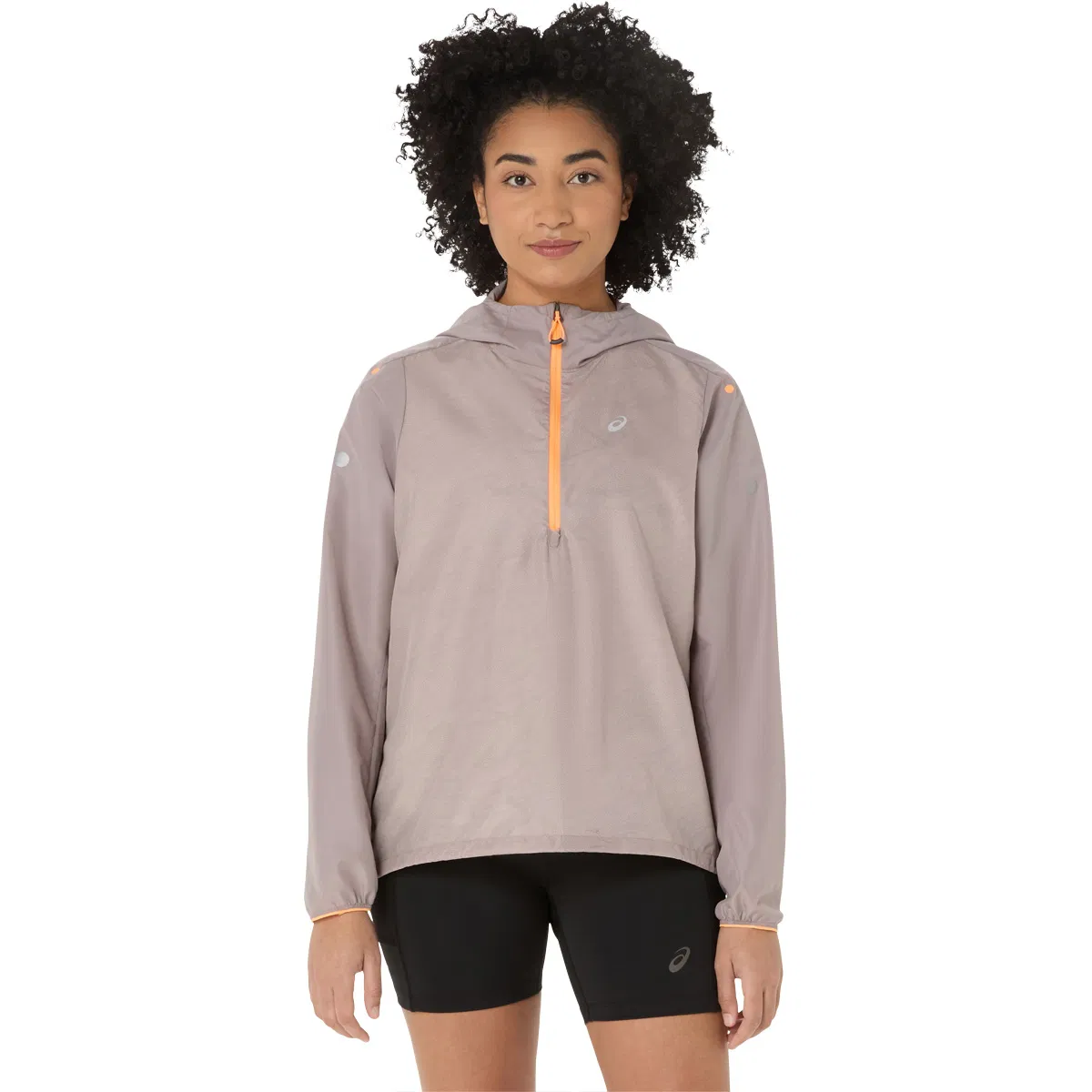 ASICS Fujitrail Packable 1/2 Zip Løbejakke Dame Grey