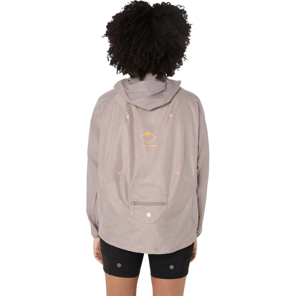 ASICS Fujitrail Packable 1/2 Zip Løbejakke Dame Grey