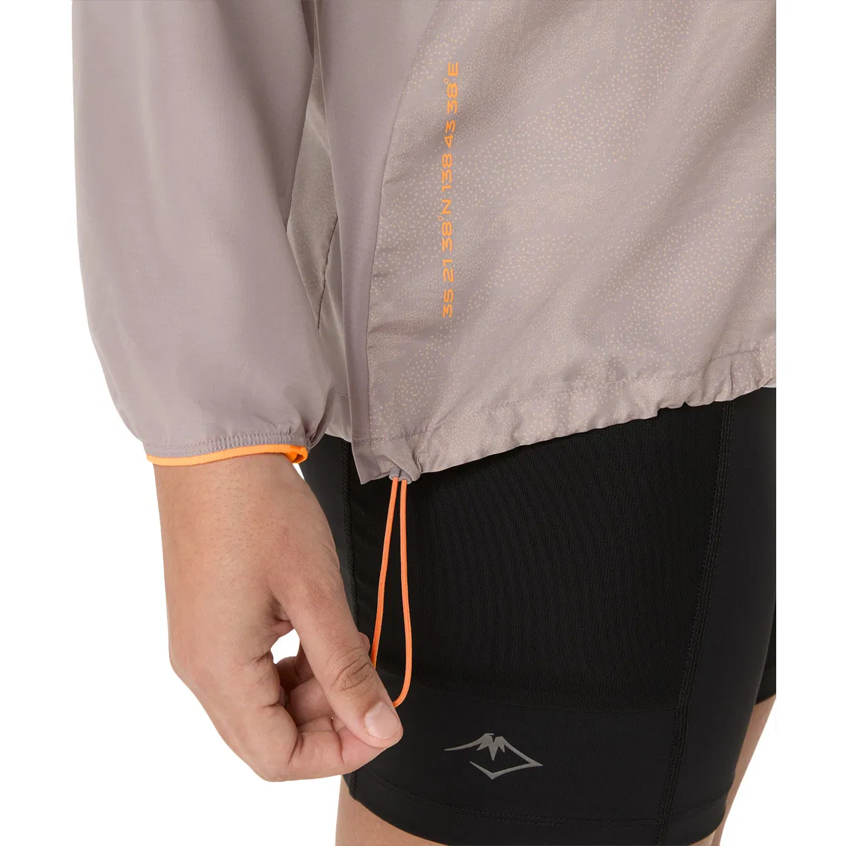ASICS Fujitrail Packable 1/2 Zip Løbejakke Dame Grey
