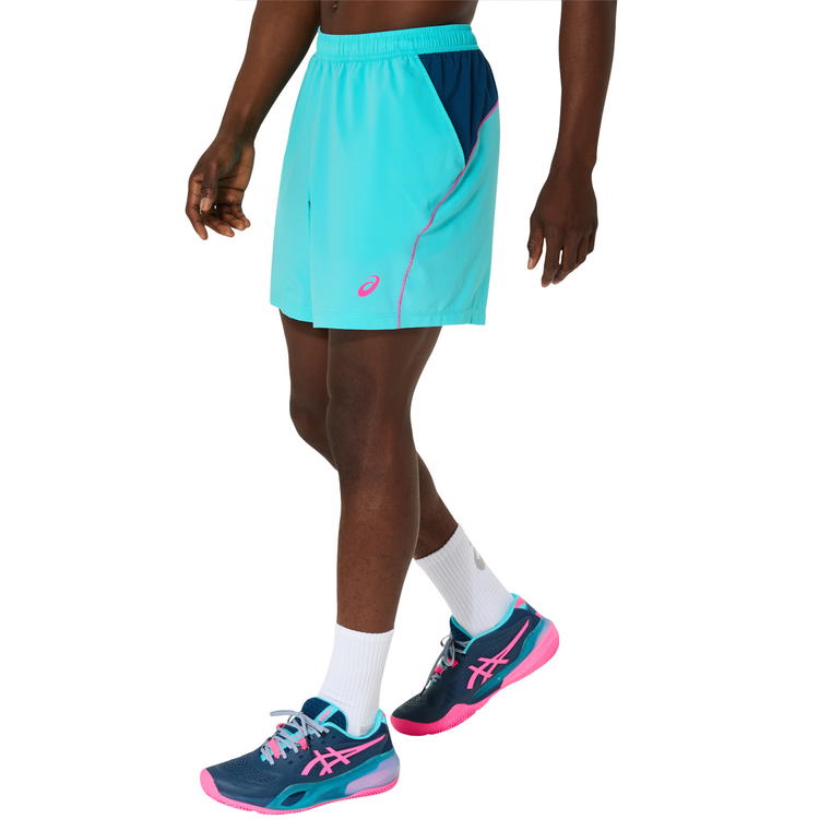 ASICS Padel Court 7" Padel Shorts Herre WAVE TEAL