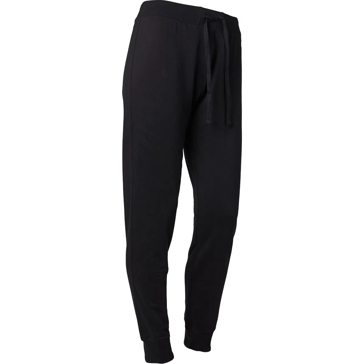 Champion C Logo Patch Rib-Cuff Joggingbukser Dame Black Beauty