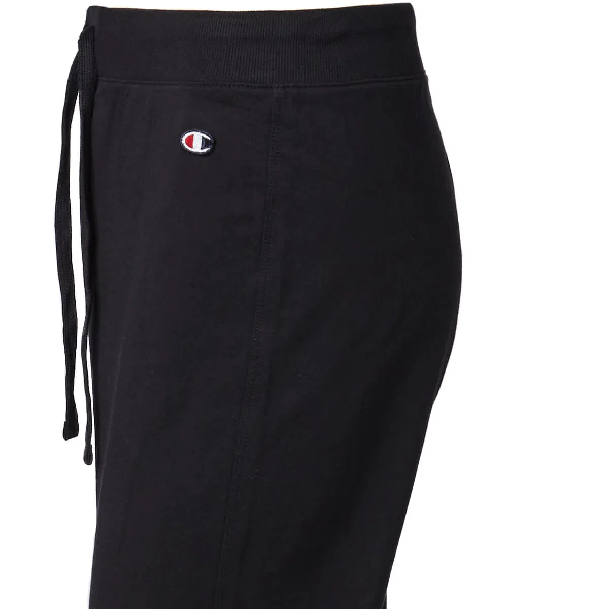 Champion C Logo Patch Rib-Cuff Joggingbukser Dame Black Beauty