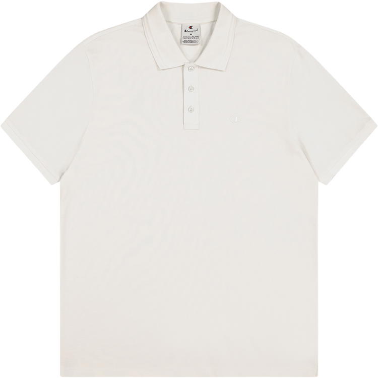 Champion Tonal Logo Polo T-skjorte Herre NATURAL NT