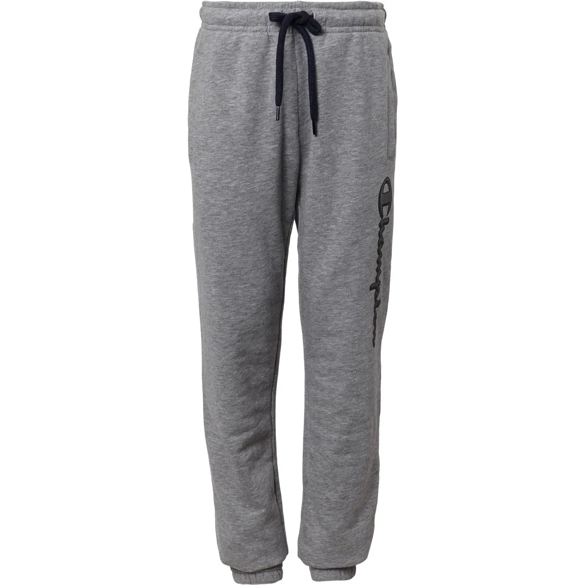 Champion Side Logo Elastic-Cuff Joggingbukser Børn Gray Melange Light
