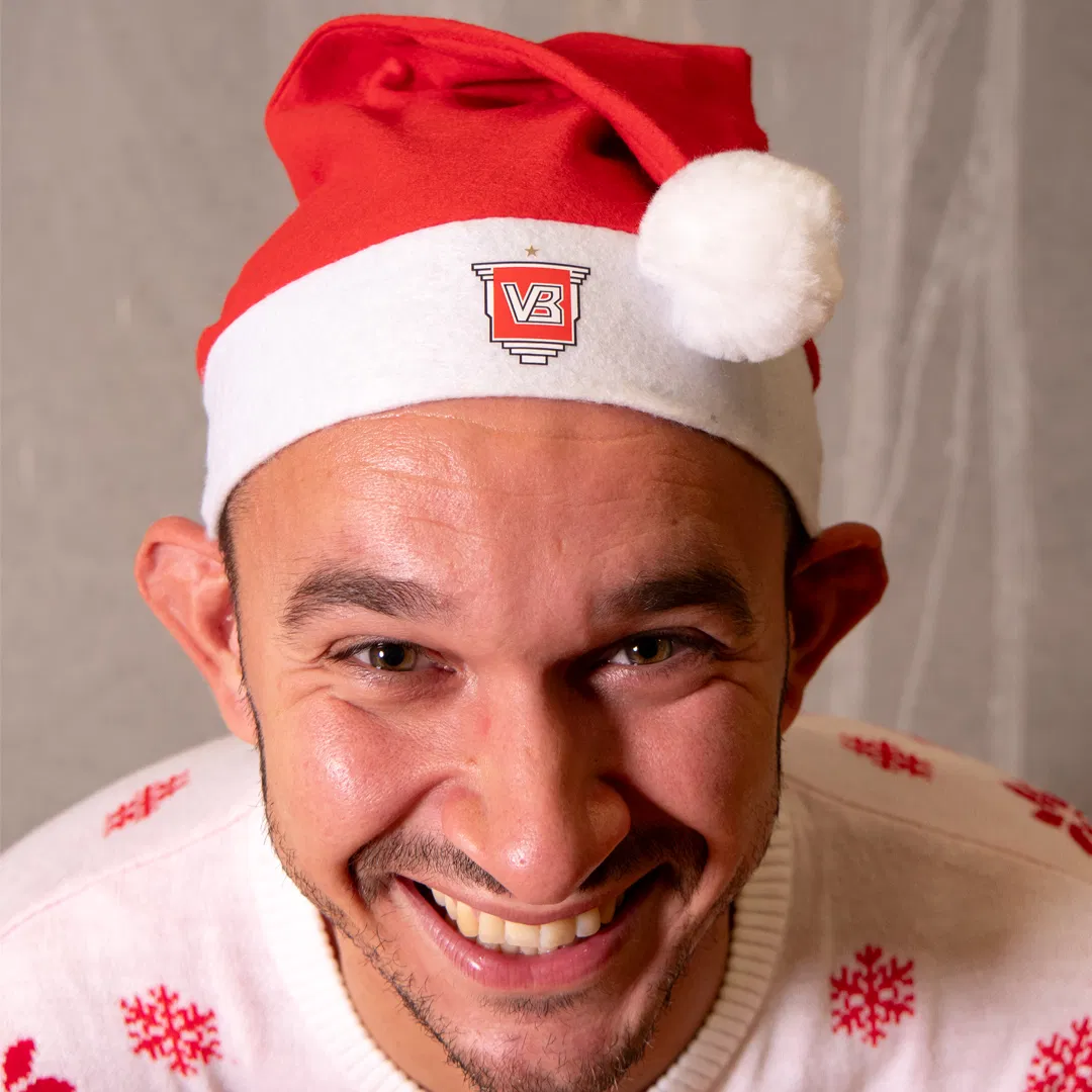 Vejle Boldklub Nissehue Rød/Hvid